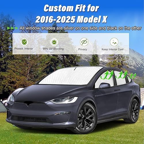 Miniatura 347 de KMF - Parasol de repuesto para parabrisas, cubierta para ventana lateral y trasera, cubierta protectora para visor, para campamento, bebé, bloqueo