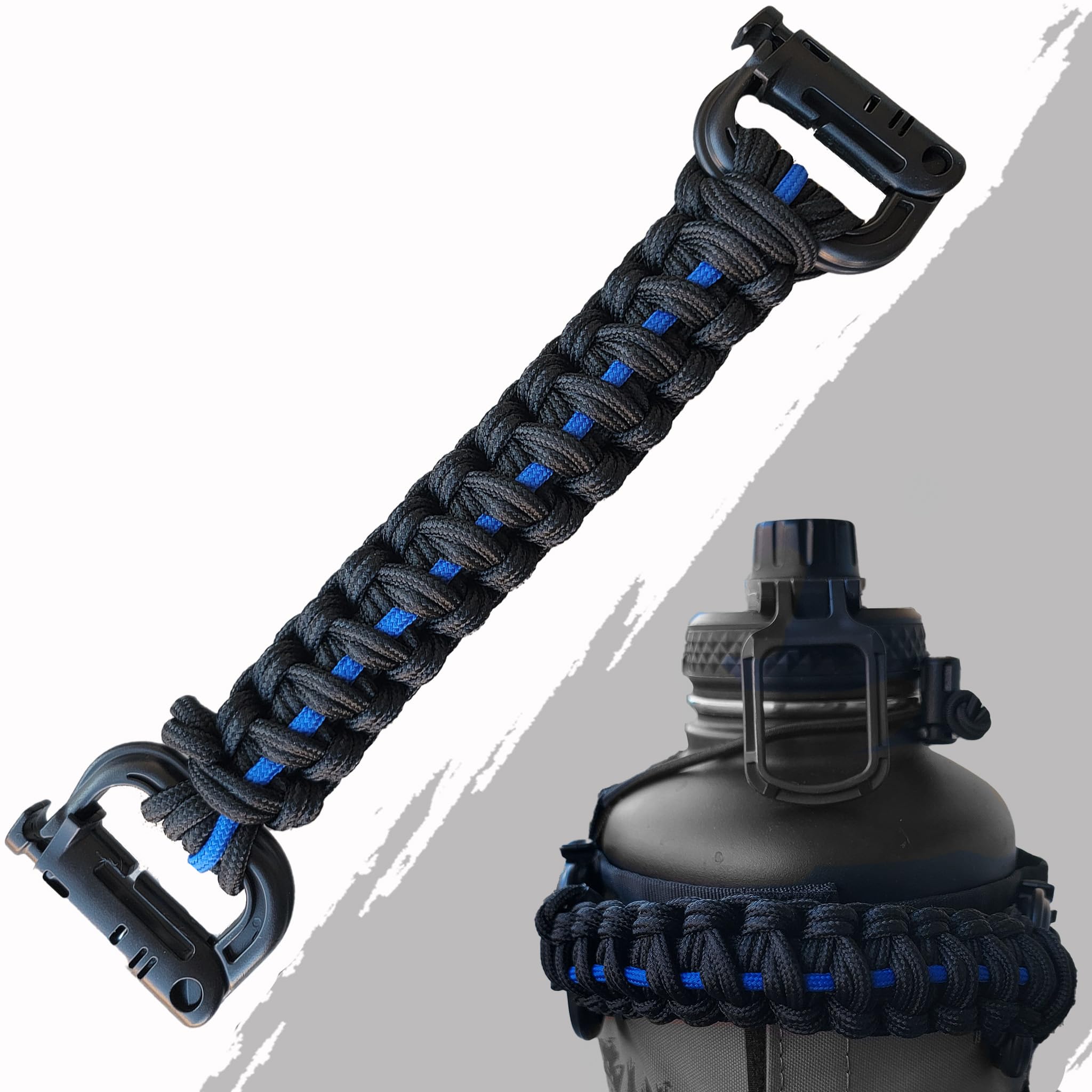 Iron InfidelParacord Handle for Battle Bottle