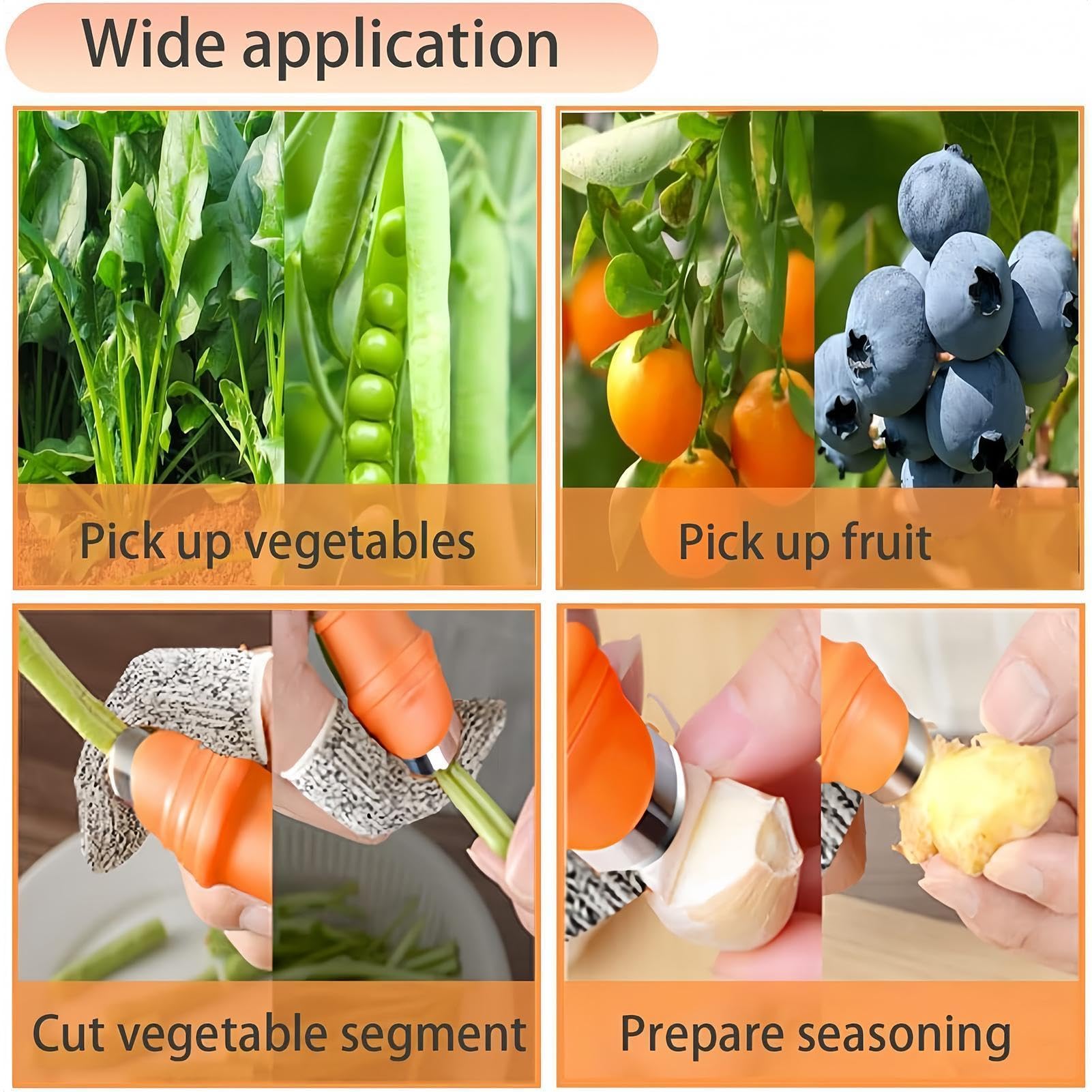 Coltelli da giardino – Strumento per la raccolta delle ciliegie, strumenti per la raccolta delle piante, per giardinieri, donne, uomini, coltivatori, fioristi, pomodori, fragole, fagioli, fiori