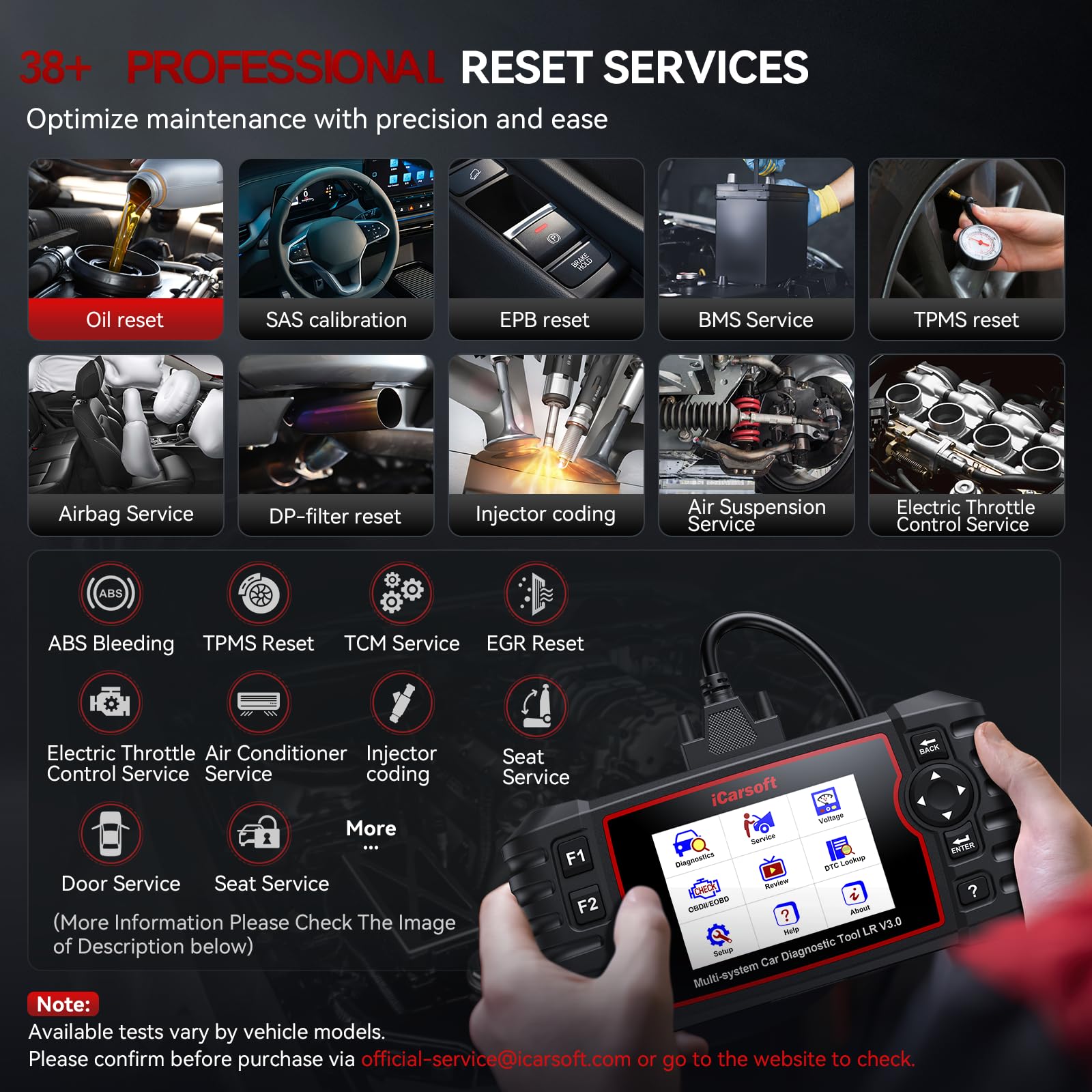 Amazon.co.jp: iCarsoft OBD2 診断スキャナーツール LR V3.0 (i930 