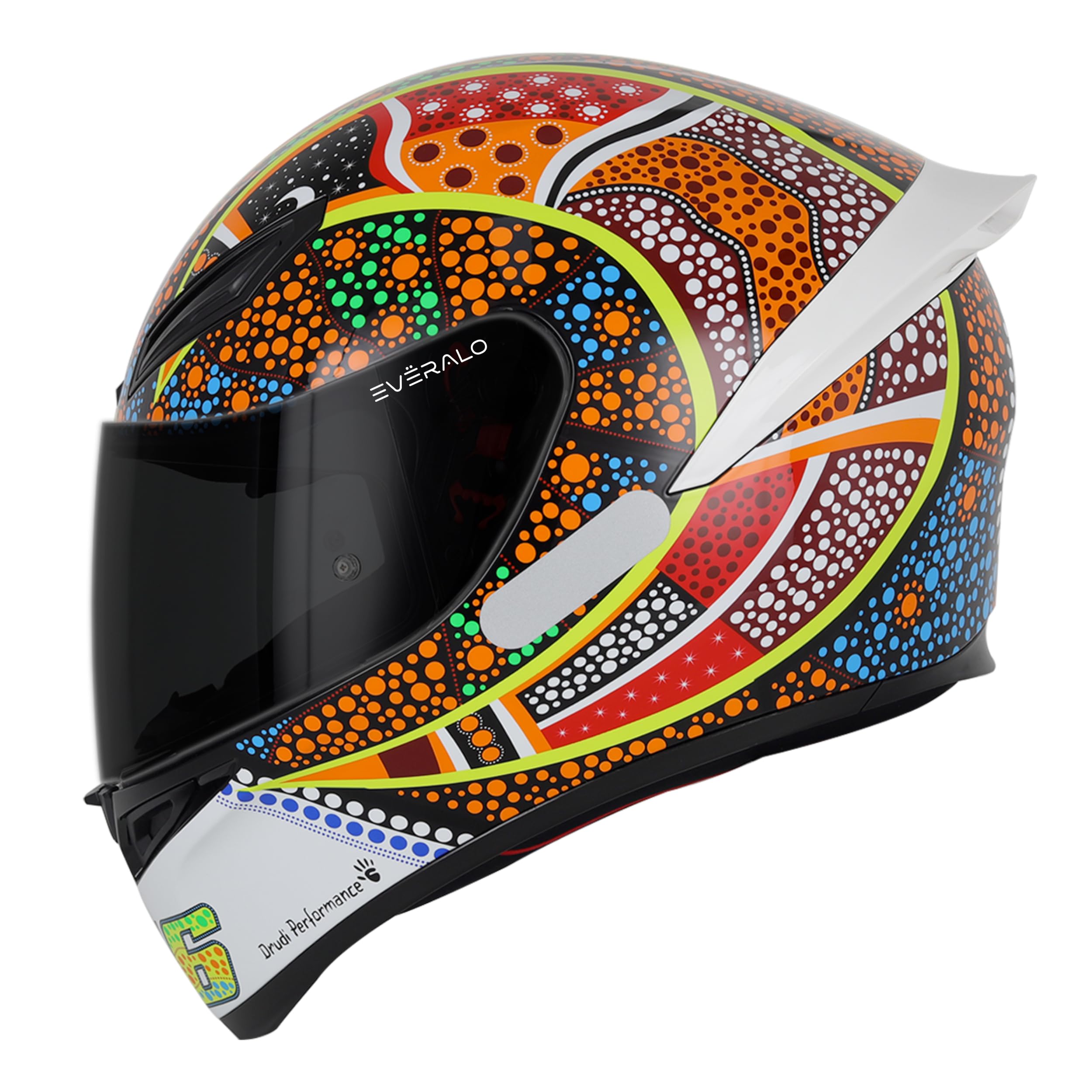 kompatibel mit Visier Agv K1 - K1s - K3sv - K5 - K5s - S4sv - Horizon - Skyline - Strada - Stealth sv - Compact - GT-2 (Dark Schwarz)