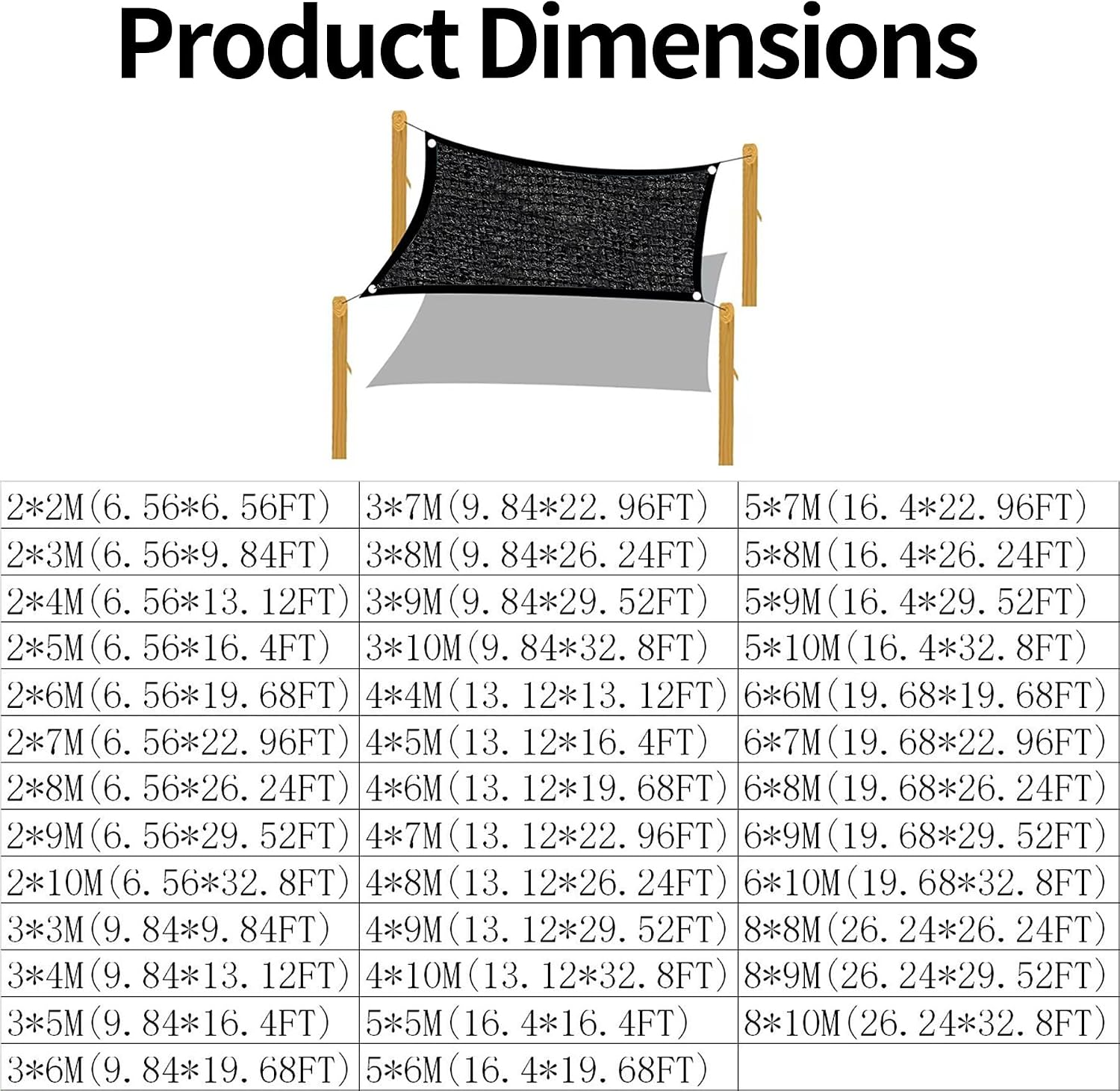 Garden Shade Cloth Plant Shades for Outdoor Plants Garden Shade Canopy Patio Covers for Shade Solar Screen Fabric Sun Shade Netting Mesh Black Mesh Tarp,9.84 * 13.12FT