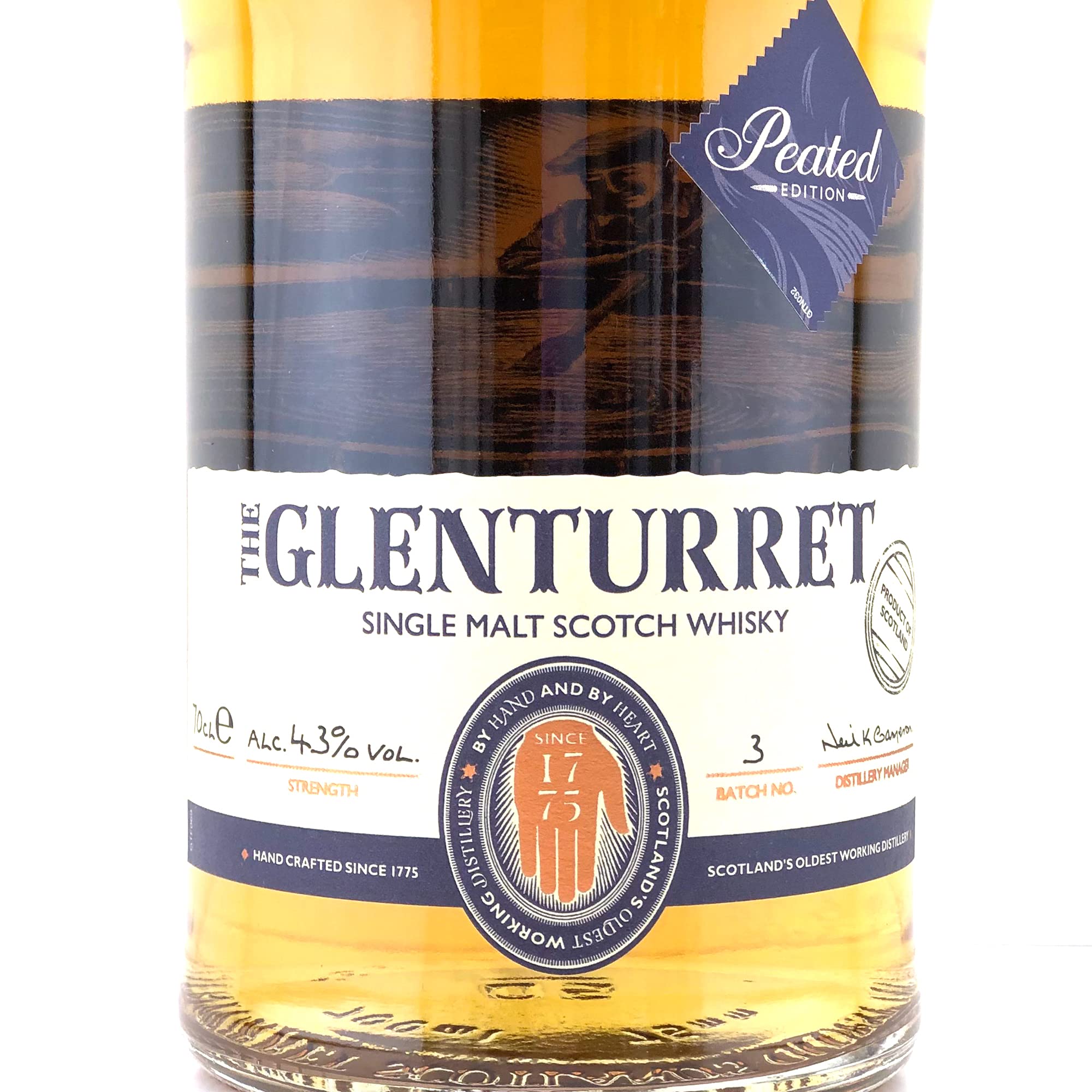 The GLENTURRET グレンタレット 15年 オールドボトル 箱付 The GLENTURRET グレンタレット 15年 オールドボトル 箱付