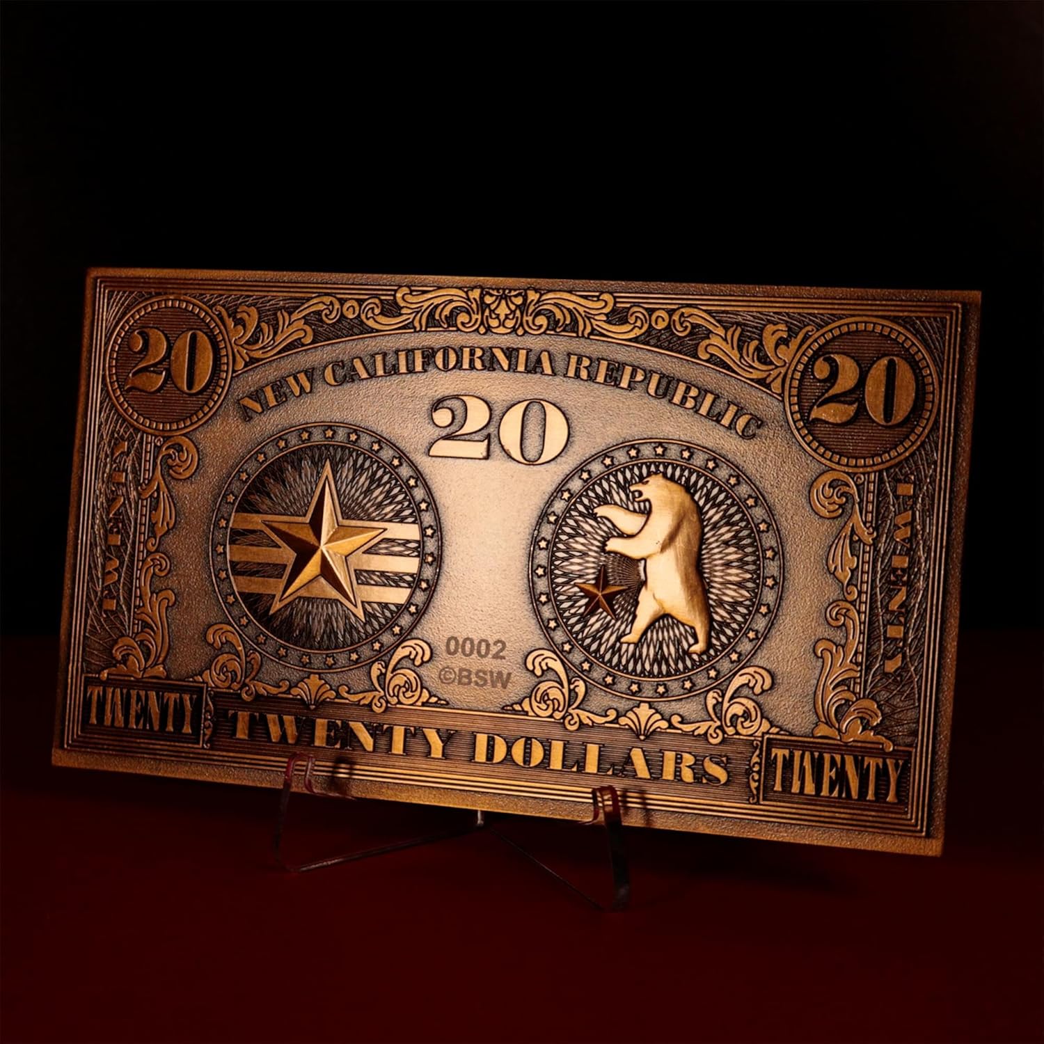 Fanattik Fallout New Vegas Replica NCR $20 Bill