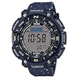Casio Pro Trek Tough Solar Environmentally Friendly Bio-Based Resin Digital Watch