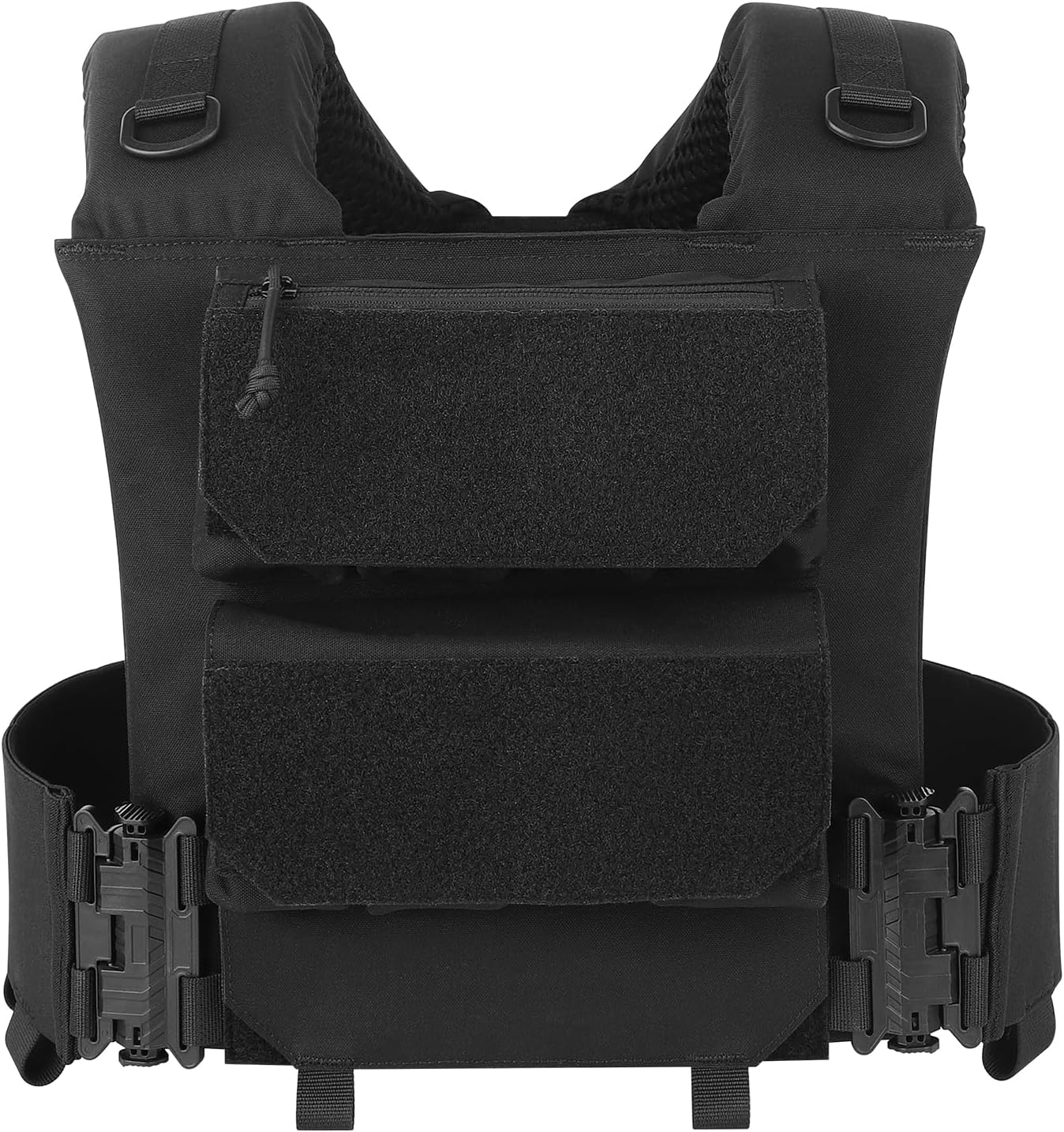 PETAC GEAR Weighted Vest Men with 35lbs - Weighted Workout Vest with Removable Iron Weights, Heavy Duty Weighted Exercise Vest for Functional Training & Calisthenics - Black