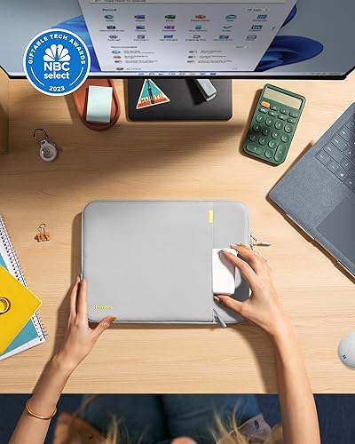 Vista 74 de tomtoc Funda protectora para laptop de 360° para New Surface Pro de 12 pulgadas, Copilot+PC 2025, Surface Pro de 12.3-13 pulgadas 11/10/9/8/X/ Gris