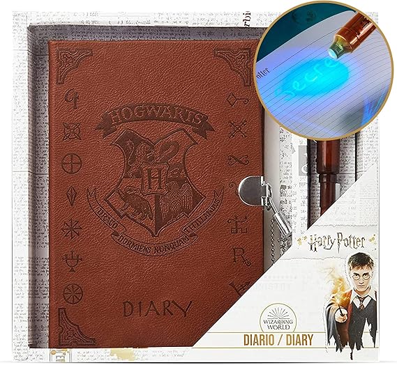 HARRY POTTER de Note Journal Intime Fille avec Cadenas et Stylo