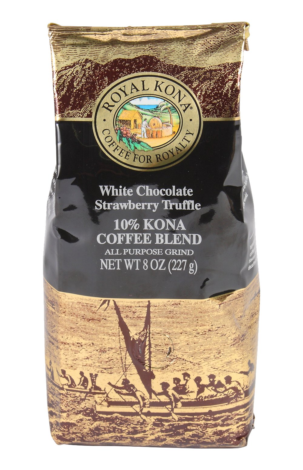 Royal Kona (ロイヤルコナ) ホワイトチョコレート ストロベリートリュフ 227g
