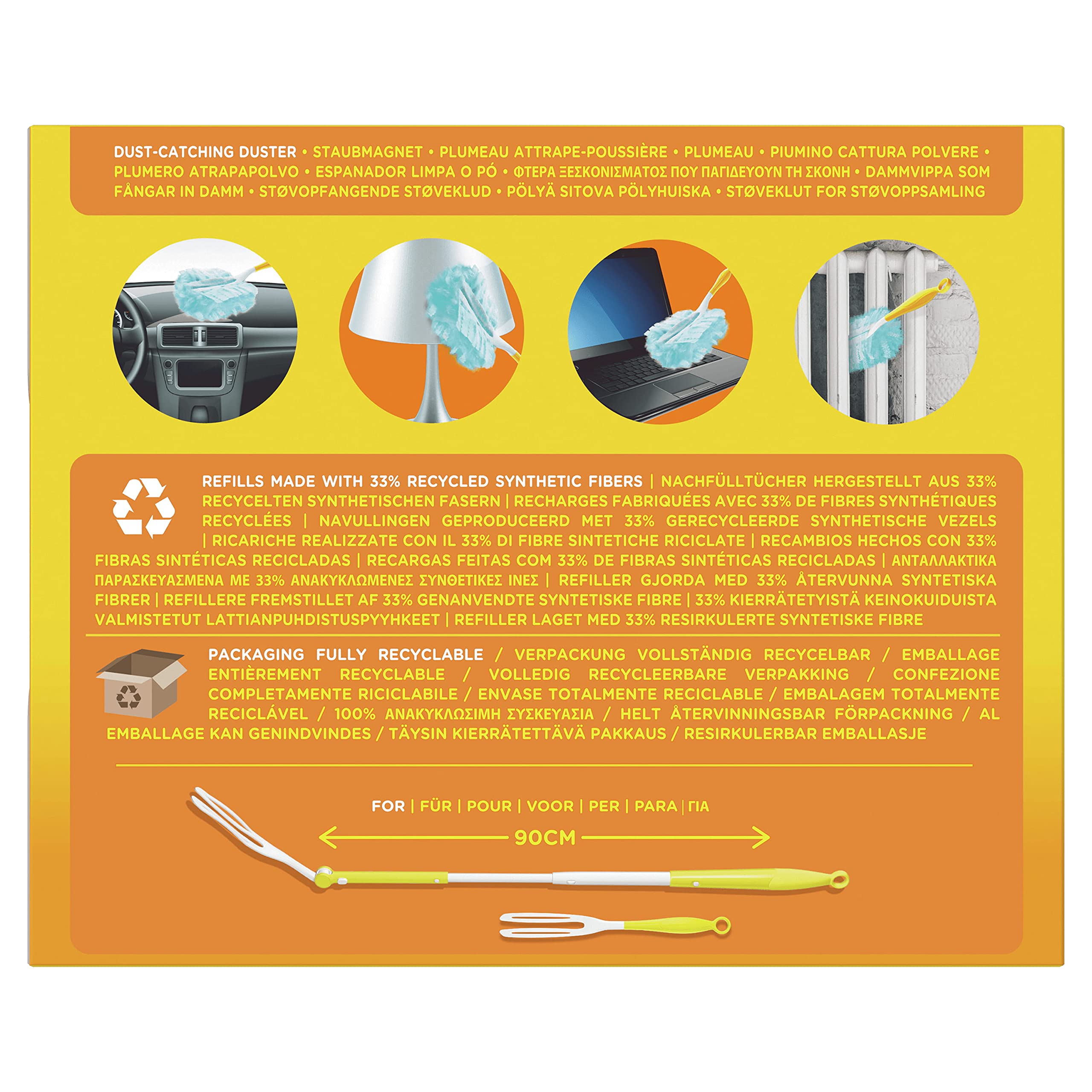 Swiffer Catches and holds dust removal refills x 15