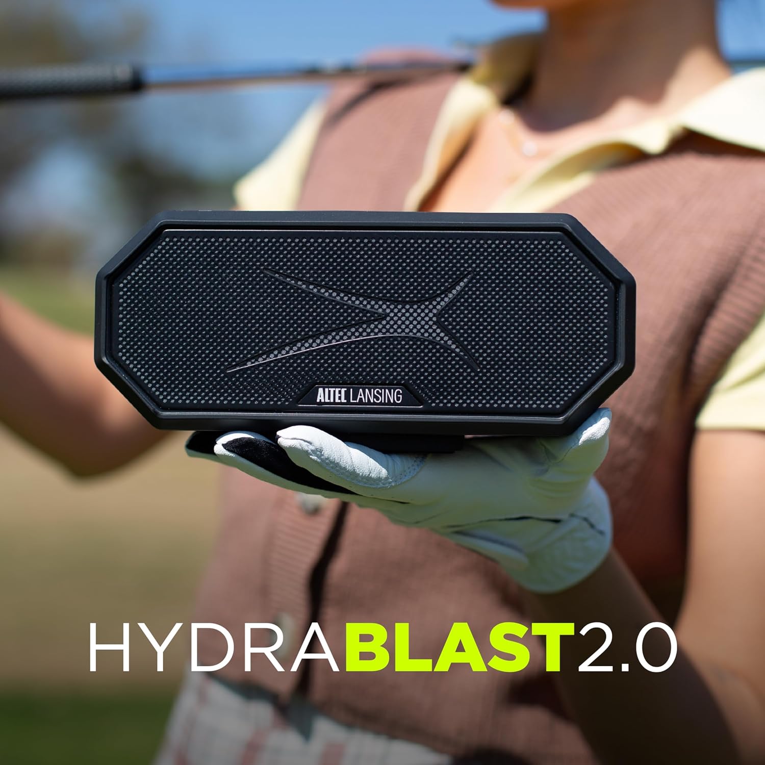 Altec Lansing Loud Portable Speakers Bluetooth Wireless Waterproof - MultiColor LED, 20 Hour Playtime, Mount Included | HydraBLAST 2.0 Magnetic Bluetooth Speaker for Travel, Home and Outdoor Adventure - Image 7