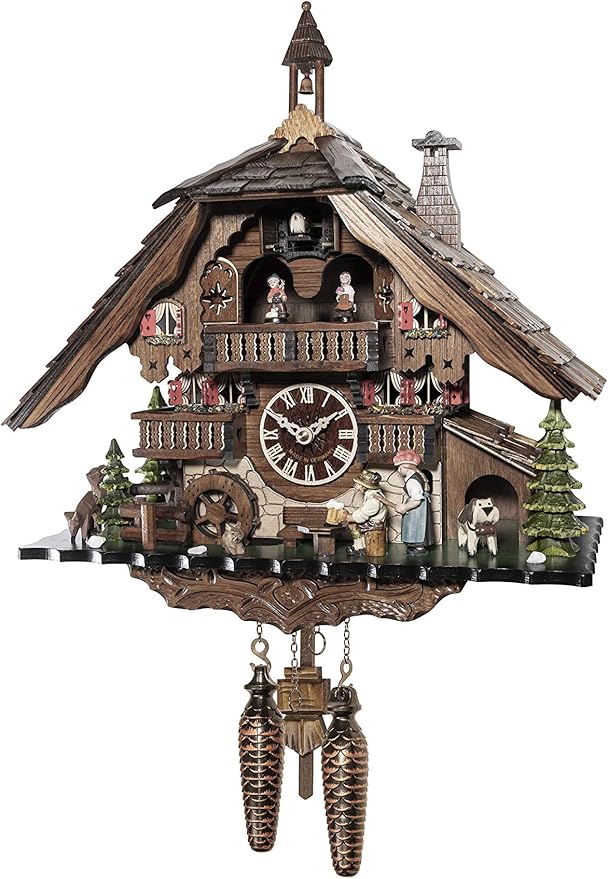 engstler quartz cuckoo clock