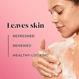 Olay Body Wash for Women, Fresh Radiance, Refreshing & Renewing, Made with Plant Based Cleansers, B3 Botanical Complex, For All Skin Types, Black Cherry & Vanilla Scent, 22 fl oz