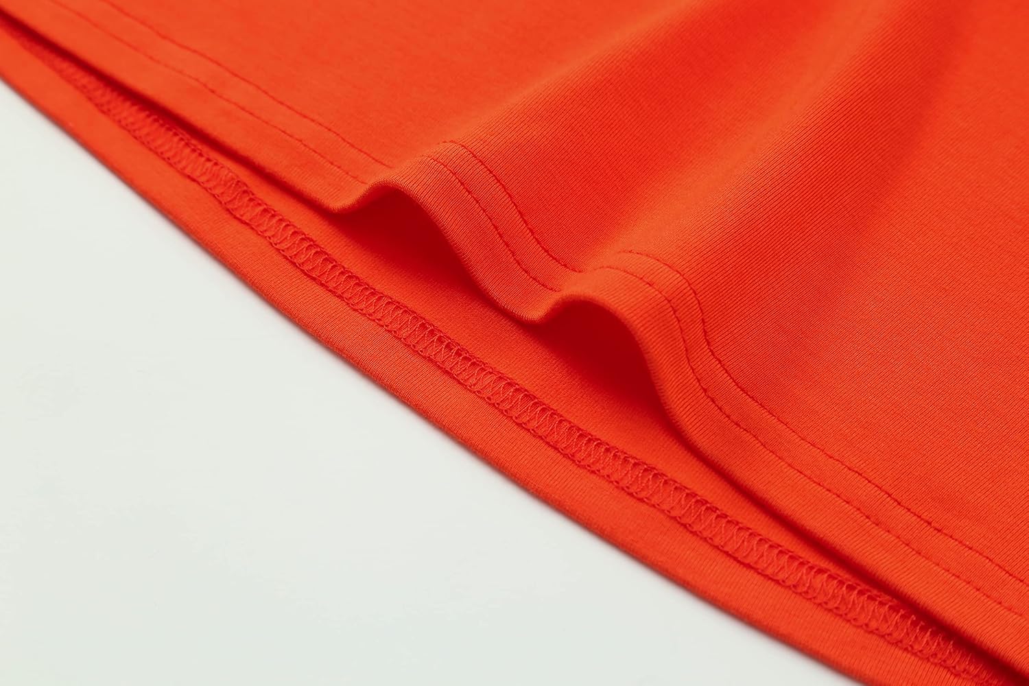 OThread & Co. Women's Long Sleeve Crew Neck Crop Top Basic Comfy Stretch Tee - Image 7