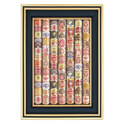 Cigar Gifts for Men Custom Shadow Box for Cigar Bands,Personalized