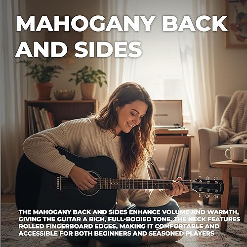 Vista 46 de Conjuntos de guitarras acústicas Fender CD-60. Negro