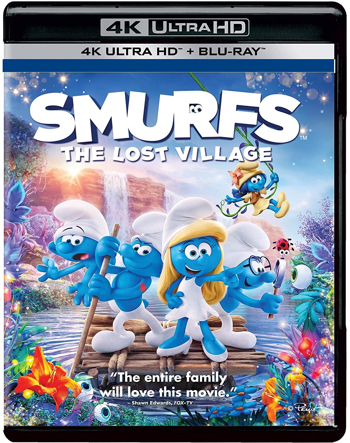 Smurfs: The Lost Village (4K UHD + Blu-ray) (2-Disc) (Uncut | Region Free 4K Ultra HD / Blu-ray | UK Import)