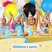 Vista 7 de Lecferrarc 100 bolsas de golosinas con estampado de nubes blancas y cielo azul, nubes blancas, bolsas de dulces de celofán, recuerdos de fiesta