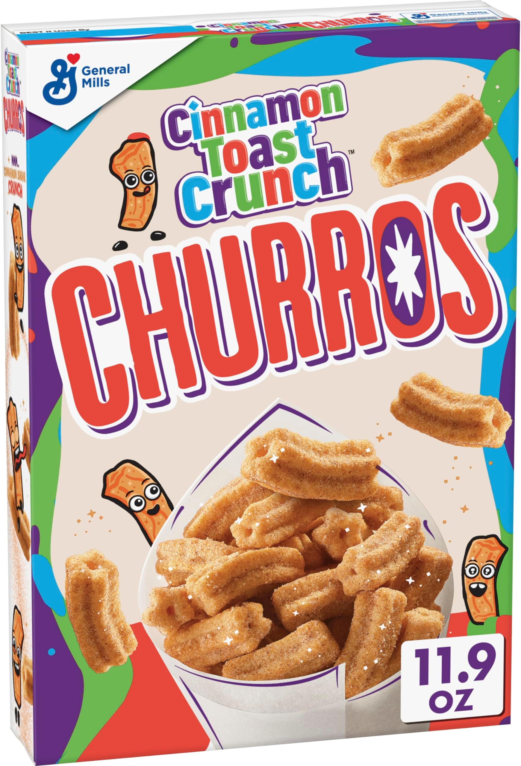 Cinnamon Toast Crunch General Mills Churros 337g