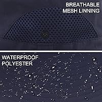 Vista 5 de Muryobao Sombreros de sol para hombre, UPF 50+, malla impermeable, ala ancha, sombrero de pesca