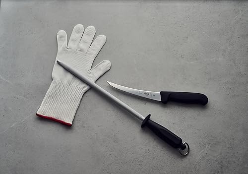 Miniatura 2 de Victorinox Fibrox Pro - Cuchillo curvo de 6 pulgadas con hoja flexible color negro