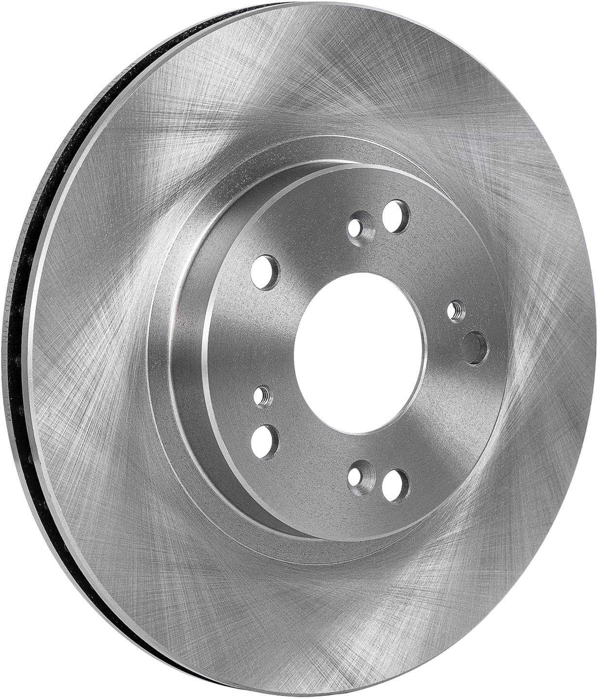 MOSTPLUS 11.1" Front Vented Disc 11.09" Rear Solid Disc Brake Rotors+Ceramic Brake Pad Compatible for 2002 2003 2004 Honda CR-V CRV Rotor Pads Kit