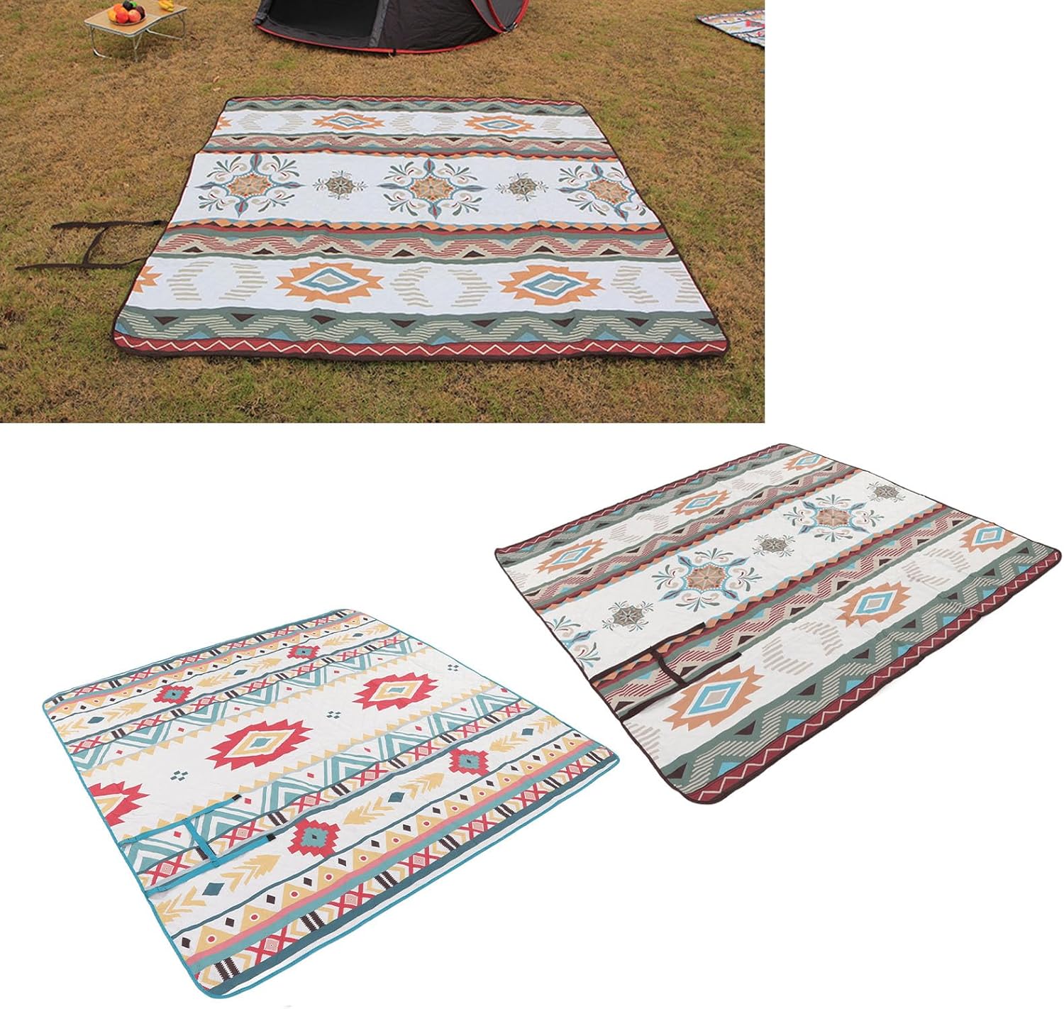 Tyenaza Picnic Backpack Accessories, Experience Outdoor Comfort with The Camping Rug (A)