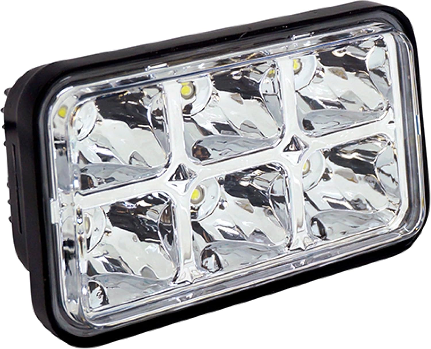 Red Hawk LGT-209L Headlight Compatible With/Replacement For E-Z-Go Marathon 1980-1994, ST350 1996 Golf Carts