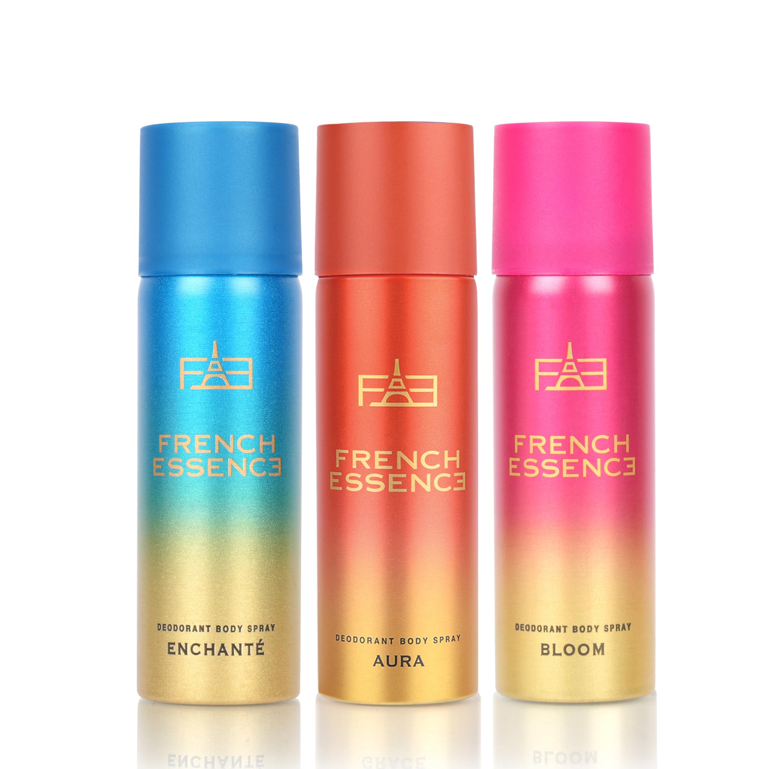 FRENCH ESSENCE Deodorant Spray Perfume | Deodorant for women Deo Body Spray,Long Lasting Fragrance, Fresh Scent deo combo(Pack of 3 (Aura,Bloom and Enchante))-image-47