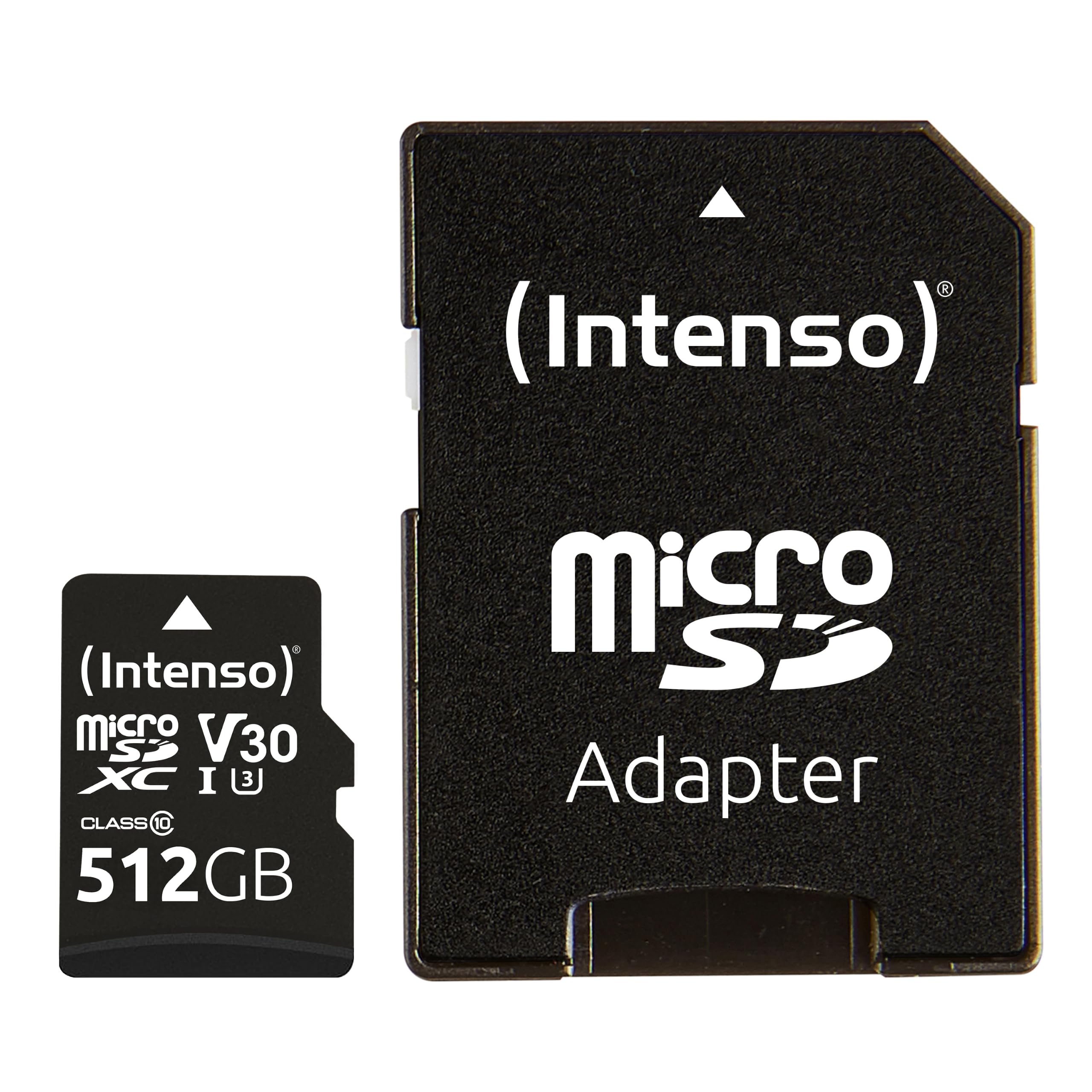 Intenso Professional microSDHC 512GB Class 10 UHS-I, U3, V30 Memory Card with SD Adapter for 4K Recordings, GoPro, Insta 360, DJI, Osmo, Steam Deck, Drone, Action Camera, Black-image-33