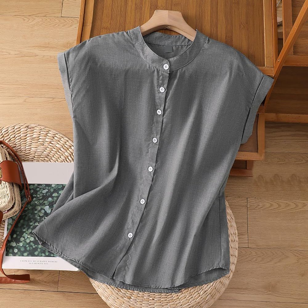 【1PIU1UGUALE3】襟付き ノースリーブ シャツ 新品未使用 タグ付 M 公式】1PIU1UGUALE3(ウノピゥウノウグァーレトレ)オンラインストア