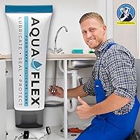 Vista 8 de Aqua Flex Grasa lubricante de silicona prémium Grado alimenticio registrado por la NSF Solución de lubricante versátil para piscina y spa, juntas