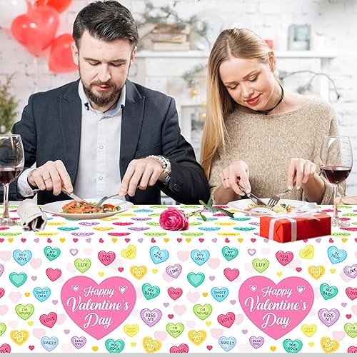 Miniatura 56 de CC HOME 1 pieza de mantel de plástico para fiesta de los 90 de 54 x 87 pulgadas de largo, mantel vintage retro de los 90 de hip hop, tema de 1990