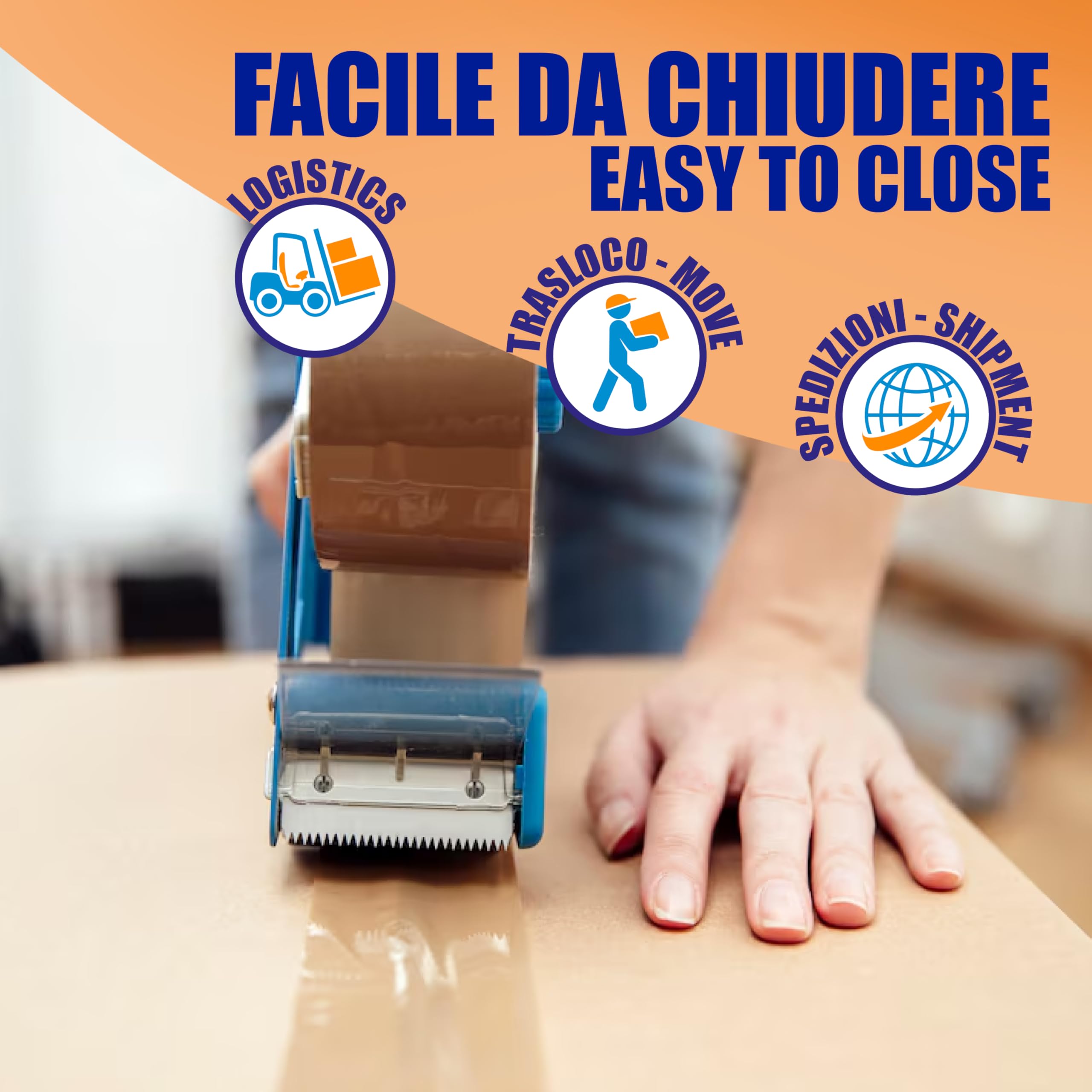 Gianto 10 Scatole Cartone 60 x 60 x 63 cm Doppia Onda, Scatoloni Grandi per Trasloco, Logistica, Spedizioni, Imballaggio, Magazzino, Packaging, Deposito, Resistenti - Avana