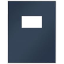 ComplyRight Tax Presentation Report Covers, Two Piece, Single Window, Navy Blue, 8-1/2" x 11", Pack of 100 Cover Sets