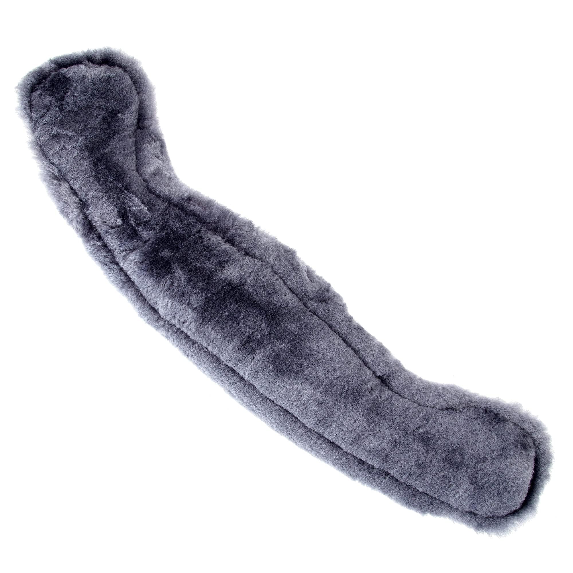 Merauno® Lambs wool Moon Girth, Short Dressage Girth, Made of Quality Merino Lambs wool, Special Anatomically Concave Shape - Image 2