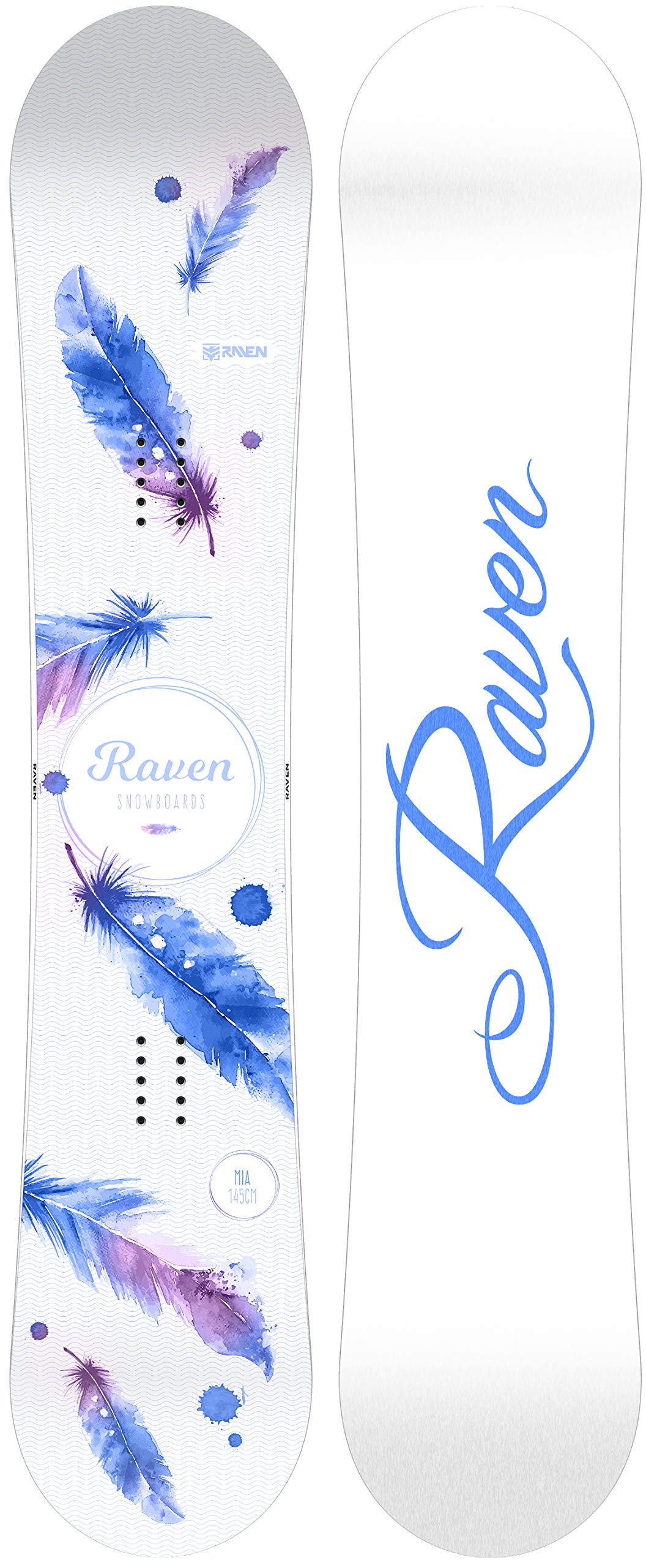 RAVEN Tavola Snowboard Mia Blanco/Nero