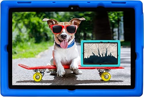 BobjGear Bobj - Funda resistente para tablet Lenovo 10e Chromebook para niños, color azul (pez murciélago)