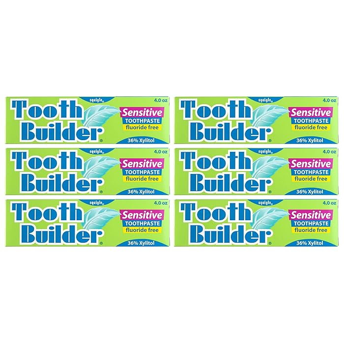 Buy Squigle Tooth Builder SLS Free Toothpaste (Stops Tooth Sensitivity