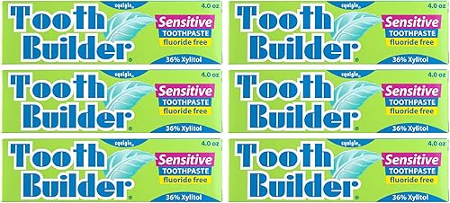 Miniatura 9 de Squigle Tooth Builder pasta dental para dientes sensibles (4 oz  paquete de 12)