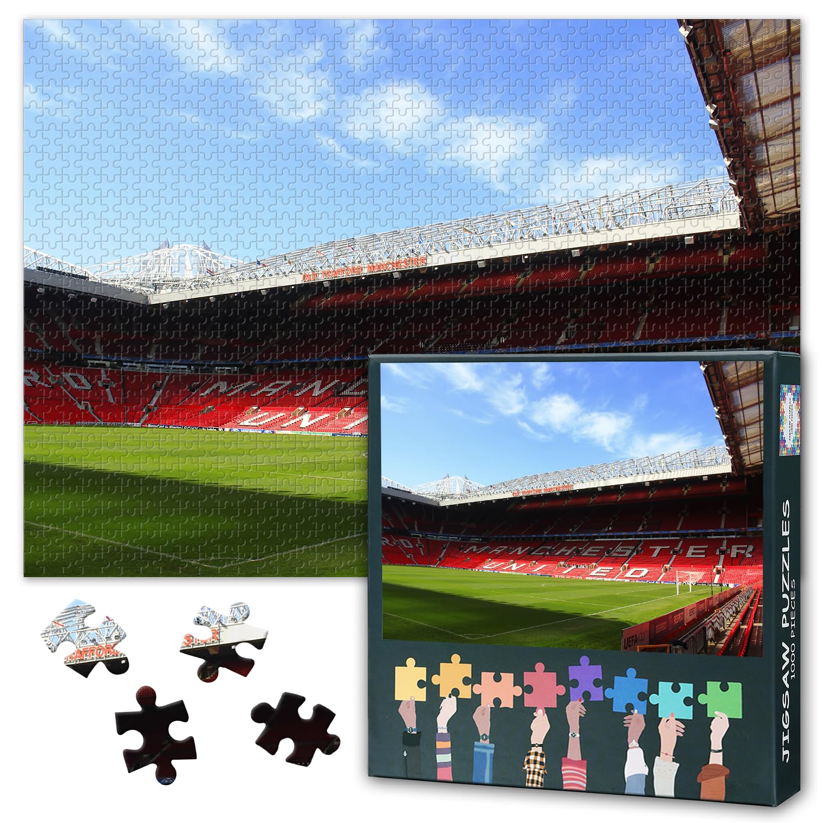 TISHIRON Old Trafford Stadium Puzzles for Adults -The Theatre of Dreams — image 1