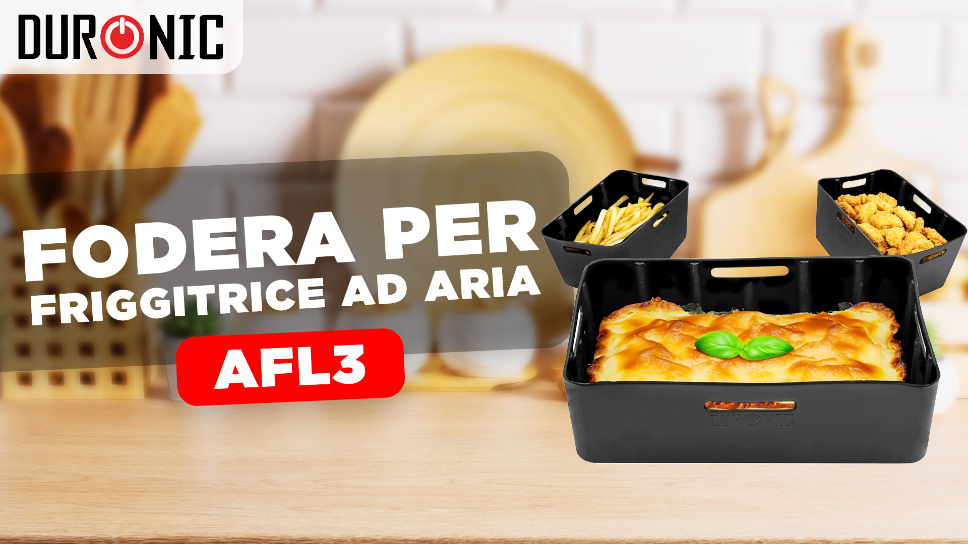 Garneck Set Di Accessori Per Friggitrice Ad Aria - 2 Pezzi Tappetino E Pentola in Silicone Antiaderenti Lavabili in Lavastoviglie Resistenti Calore Antiaderenti