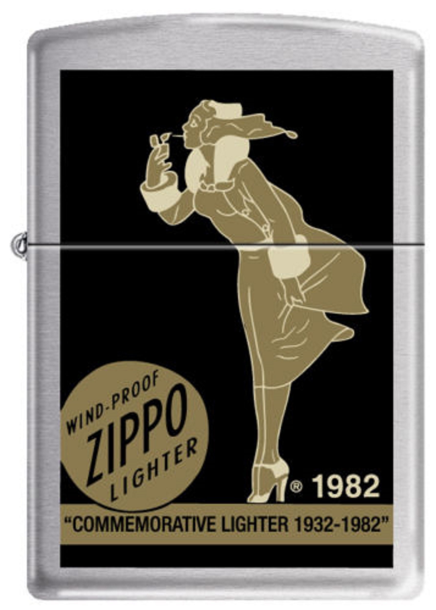 Amazon.com: Zippo Commemorative Windy Girl Lighter 1932 - 1982 