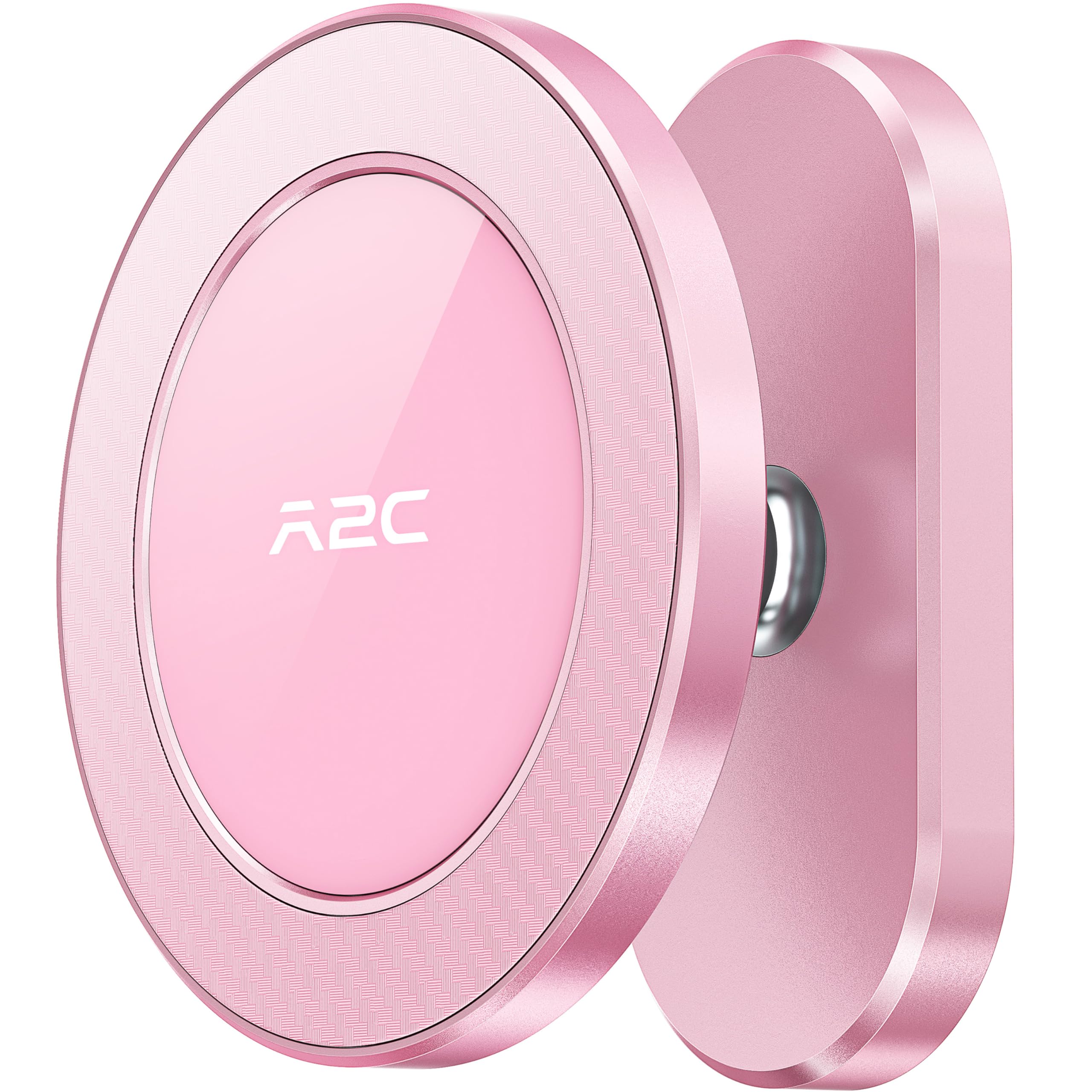 A2C Alloy Magnetic Golf Cart Phone Holder for MagSafe iPhone, Cool Golf Gifts for Female Golfers Her Ladies Women Girls Mom Mother Wife, Romantic Golf Course Accessories Essentials Gadgets (Pink)