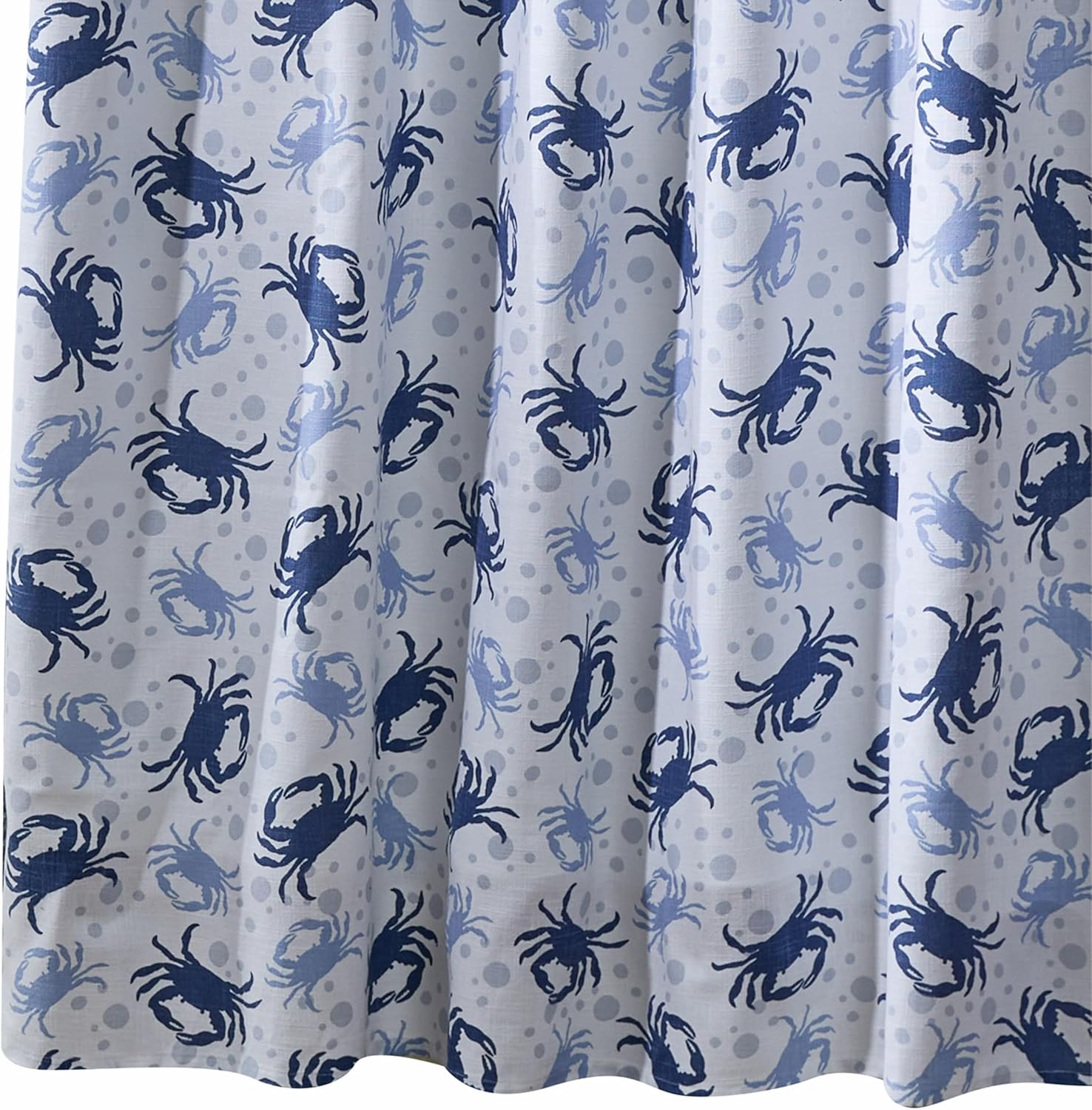 Split P Blue Crab Shower Curtain 72" X 72"