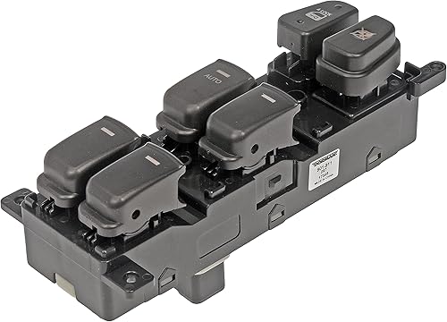Dorman 901-911 Interruptor de ventana de puerta delantera del lado del conductor compatible con modelos seleccionados de Hyundai