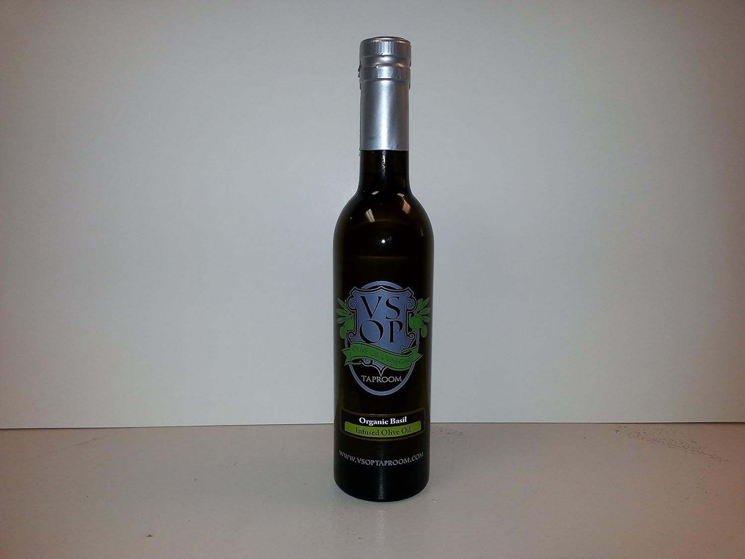 VSOP Organic Basil Infused Extra Virgin Olive Oil (375 ml / 12.68 oz)