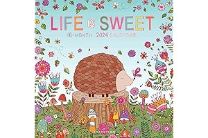 Graphique 2024 Life is Sweet Wall Calendar