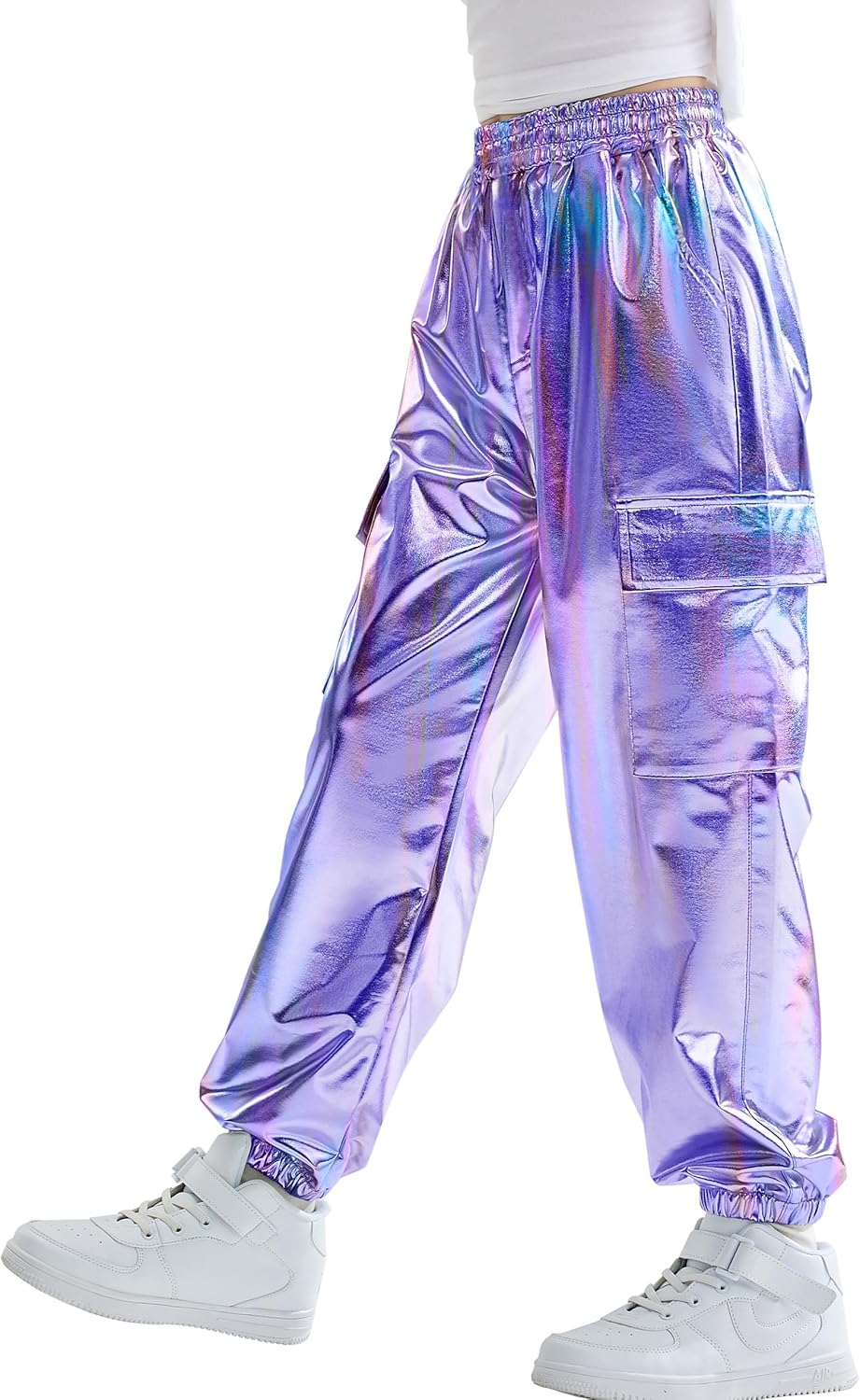 Leggings Doublés Polaire Pour Filles - Chauds, Extensibles, Confortables Pour Le Sport Et L'école