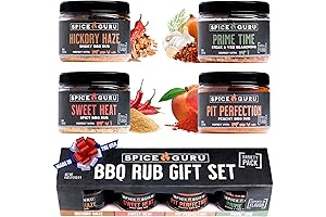 Spice Guru BBQ Rub Gift Set: Ideal Gifts for Dads Who Love to Cook